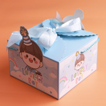 BTV4儿童节礼品袋幼儿园礼物袋满月礼盒包装空盒子周岁百天回礼喜