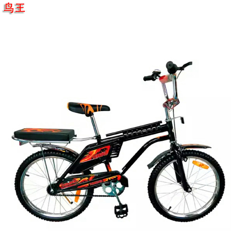 青少年黑色过山车刹车 bmx 城市自行车公路自行车 12寸