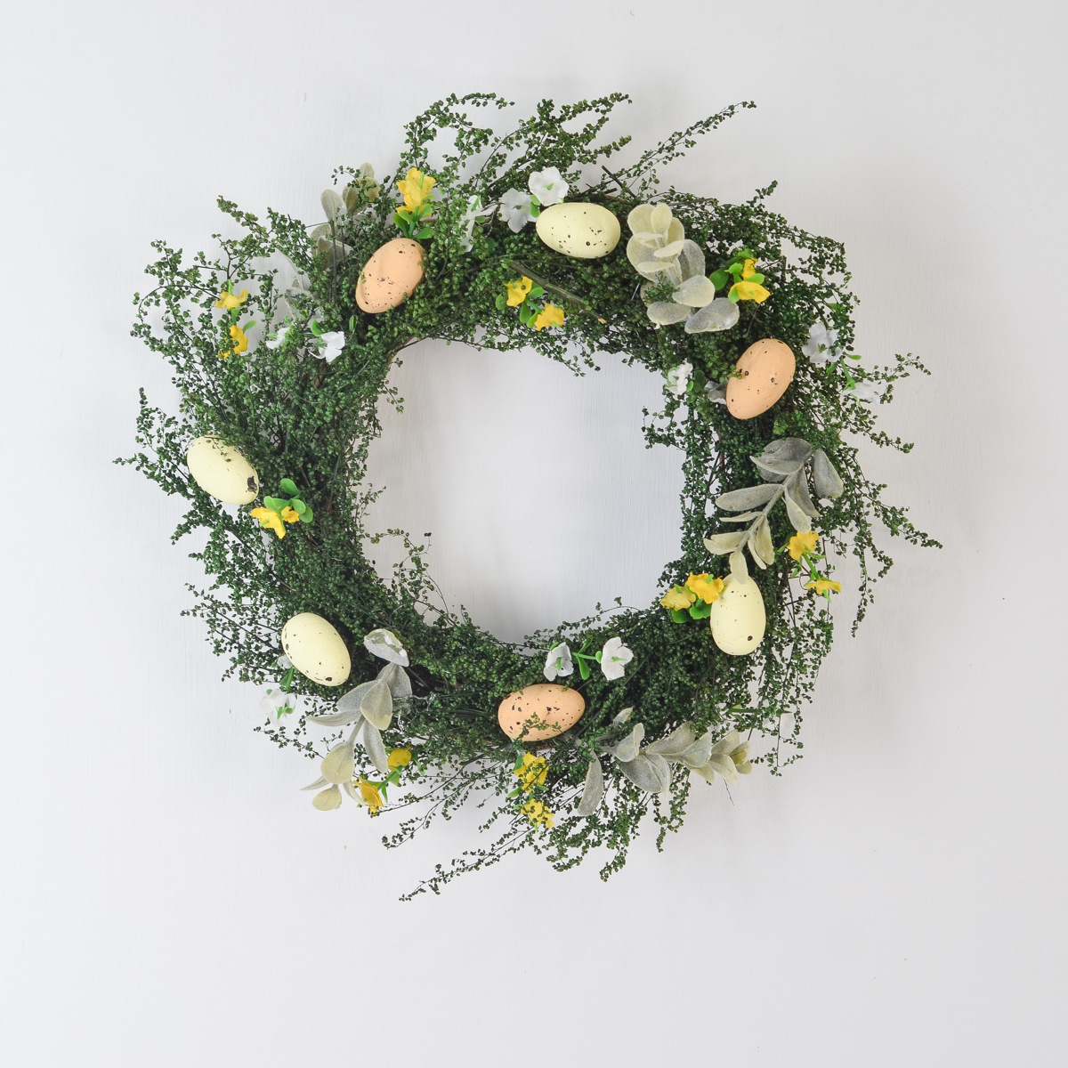 亚马逊跨境新品复活节花环兔子彩蛋花环庭院装饰派对壁挂场景布置