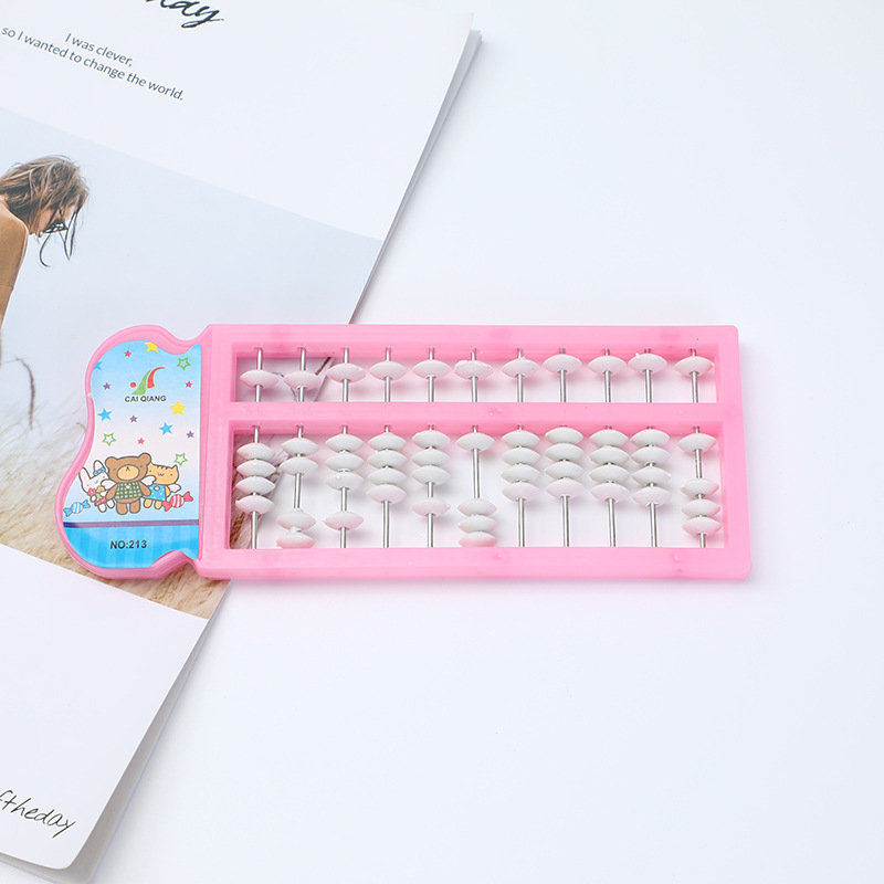 Five Mental Abacus Abacus Children's Early Education Number School Supplies Kindergarten Gifts Pupil Prize Creative Stationery