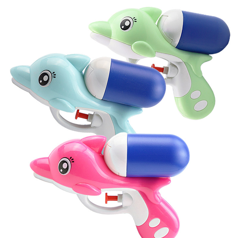 Cartoon Dolphin Water Gun Children's Toy Water Gun Summer Water Gun Summer Beach Water Playing Water Gun Wholesale