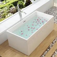 家用进口亚克力方形加厚小户型深泡独立式浴缸