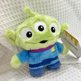 迪士尼正版挂件可爱卡通三眼仔大眼仔玩具总动员钥匙扣帆布包挂件