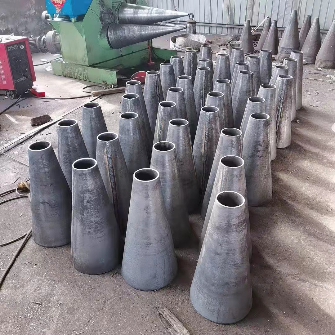 碳钢卷制锥形管 锥管锥尖桩尖方变圆天圆地方接口 吸水喇叭口