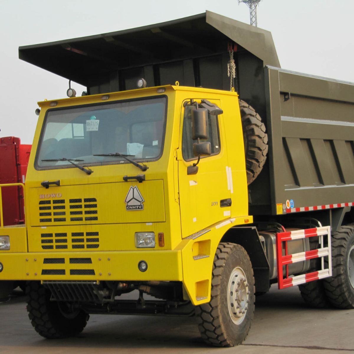 煤矿专用单边驾驶室宽体自卸车/豪沃3.1米宽70矿车-阿里巴巴