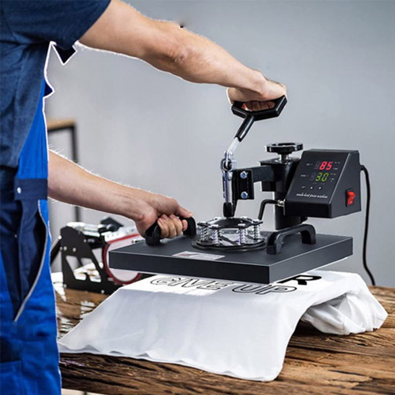 多功能3838烫画机手动热转印机地摊t恤杯子鞋烫印烫图压烫印花机
