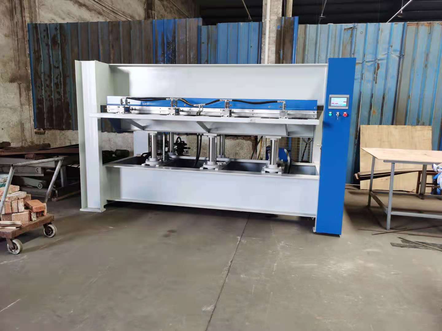 张家港木片拼板机价格单板木片自动拼缝机现货