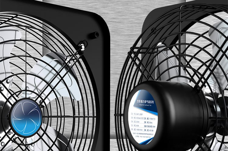 排气扇厨房家用窗式抽风机油烟排风扇动力静音换气扇免安装工业级