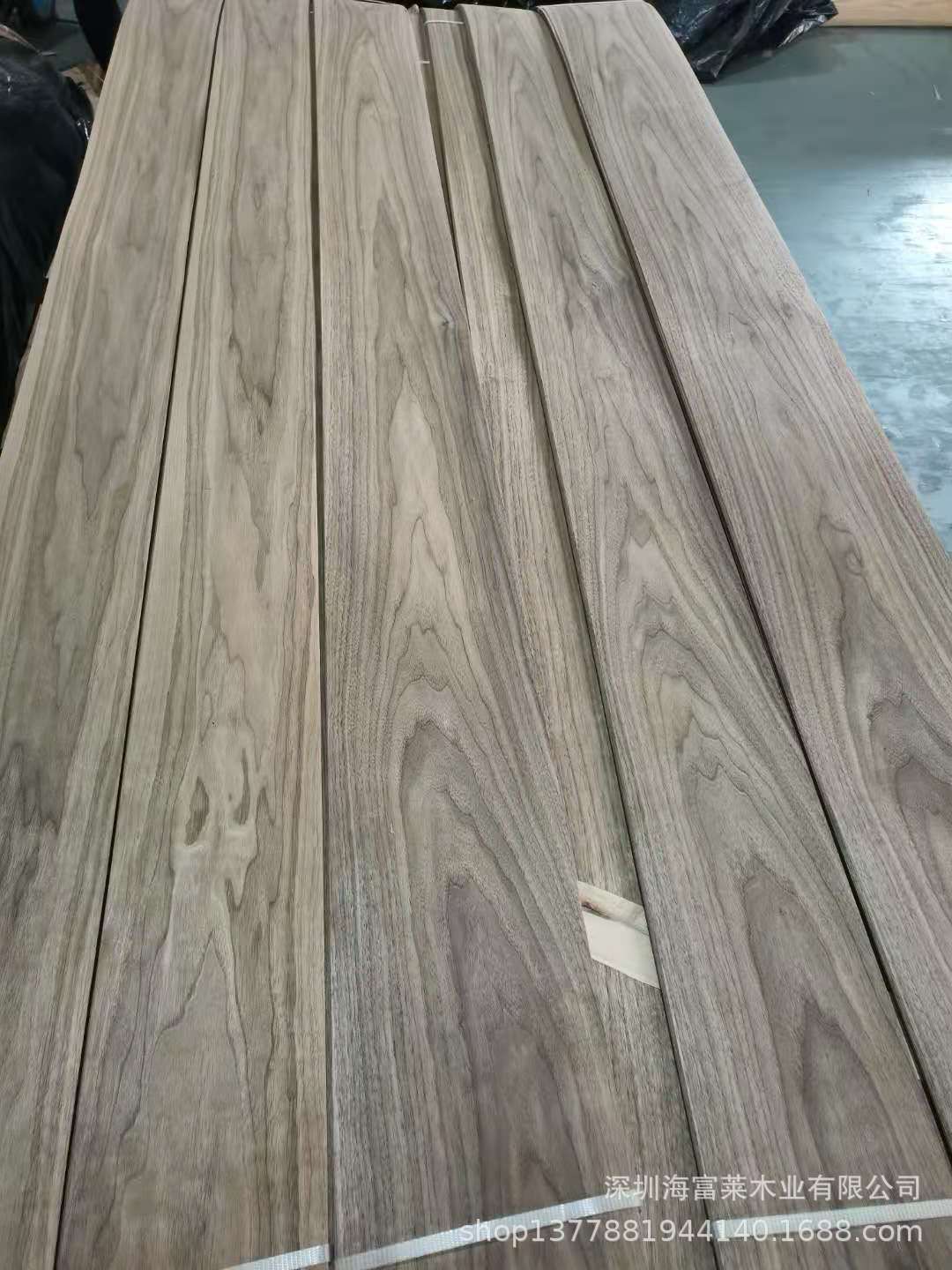 美国黑胡桃锯山纹锯齿纹 精品黑胡桃直纹木饰面板 黑胡桃染色木皮