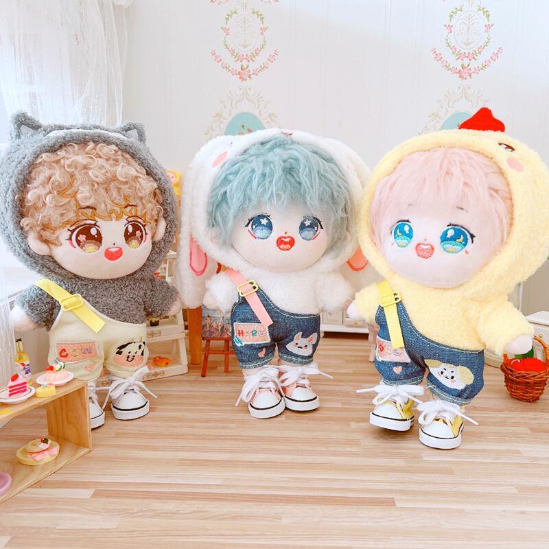 20cm Cotton Doll Suspenders Accessories Pants