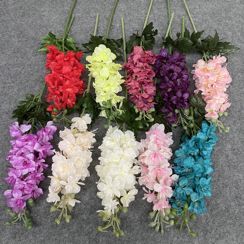 Manufacturers Provide European Artificial Flower Small Bouquet Polyester Ribbon Hallway Floor Bouquet Simulation Bouquet