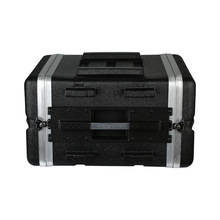 源头工厂直供17寸乐器箱ABS塑料机柜航空箱黑色加厚工具包装箱