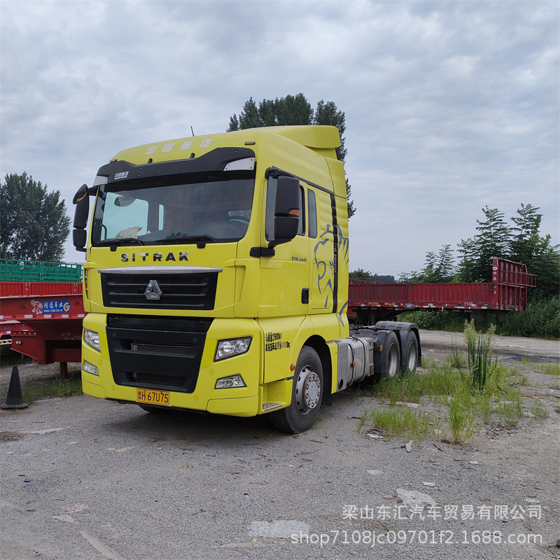 购销国5东风天龙牵引车 二手汕德卡c7h牵引车头 出口货车-阿里巴巴