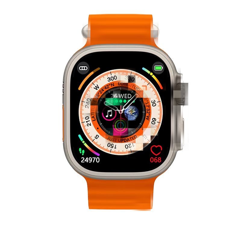 华强北s8ultra智能运动手表适用苹蘋果支付防水顶配nfc指南针跨境