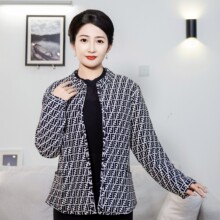 中老年女棉服冬装新款中老年女装大码加棉衣 中年妈妈 棉服女批发