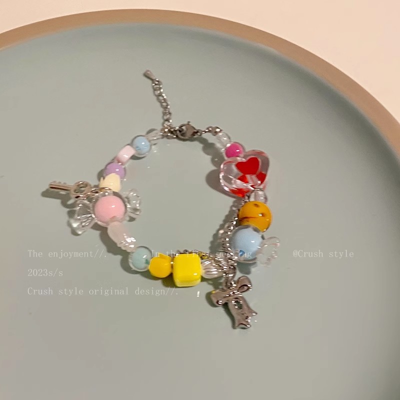 Korean Ins Trendy Pearl Bracelet Women's Design Minority All-Match Temperament Bracelet Couple Bracelet Hand Jewelry Wholesale