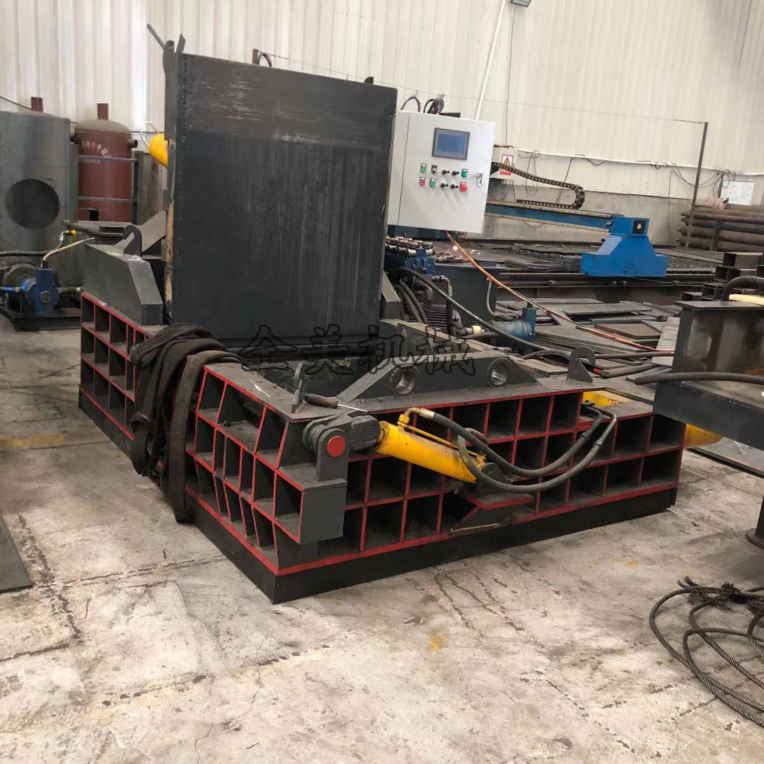 废铁回收用金属压块机 金属铝屑液压打包机 废旧铁皮打包机