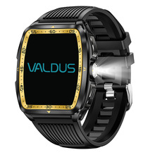 Valdus VD22跨境户外距离卡路里手电筒运动手环 蓝牙通话智能手表