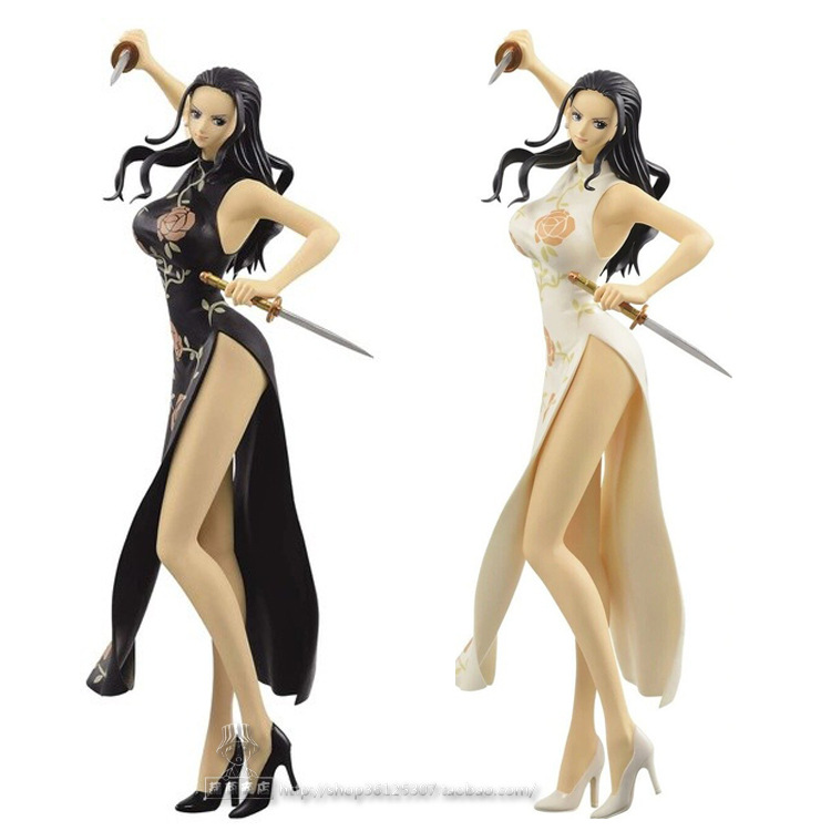 现货万代眼镜厂正版 海贼王 闪光与魅力 罗宾 功夫风格 旗袍景品