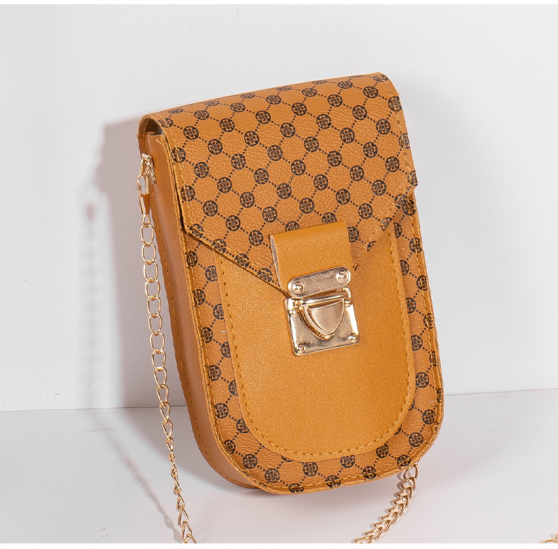 Polka Dot Mobile Phone Bag Wholesale Woman Bags Fashion Chain Crossbody Bag PU Bags