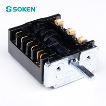 跨境爆款 档位旋转开关  SOKEN烤箱旋转开关 电炉开关 多士炉开关