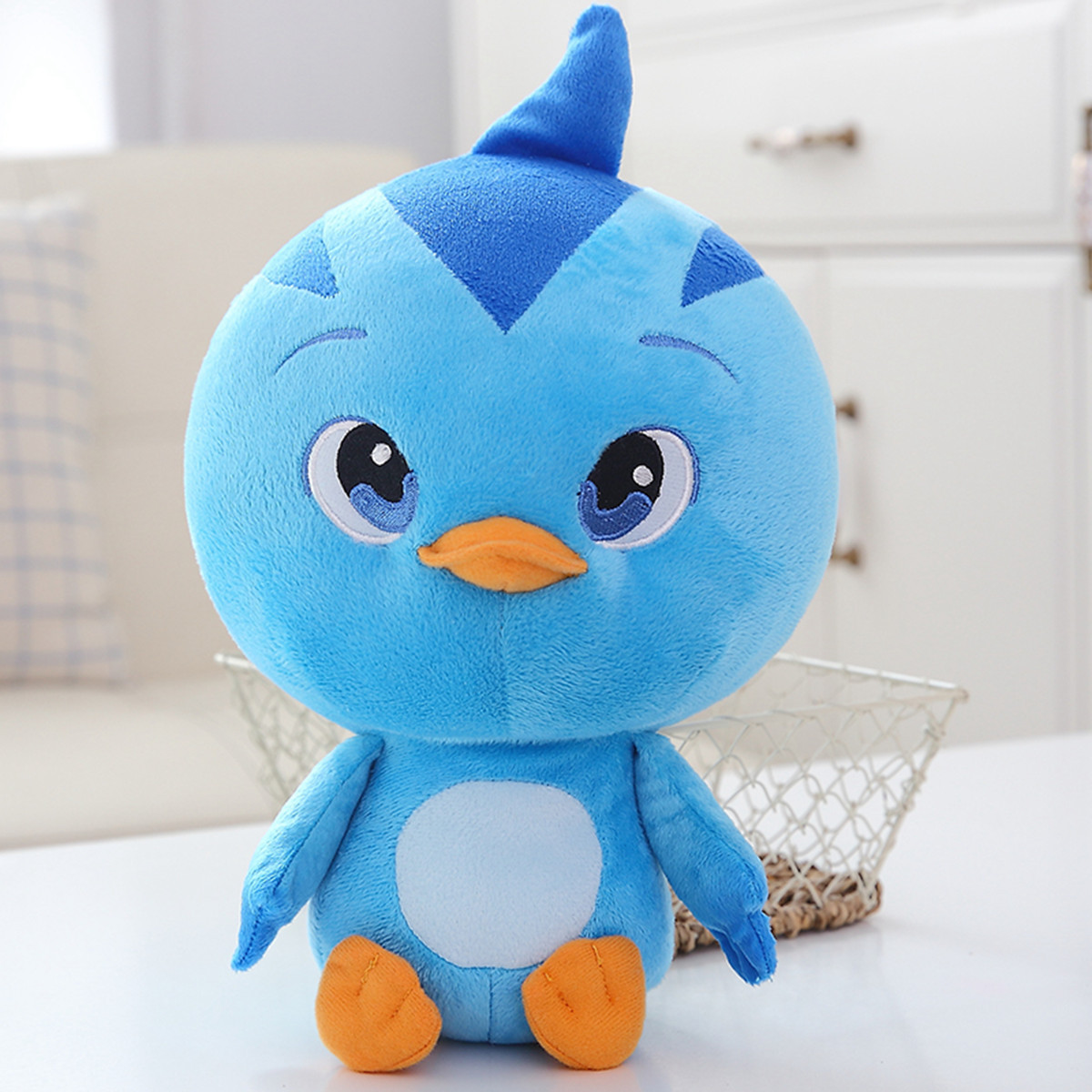 萌鸡小队公仔抱枕毛绒玩具呆萌可爱礼物儿童玩偶小鸡安抚玩耍批发