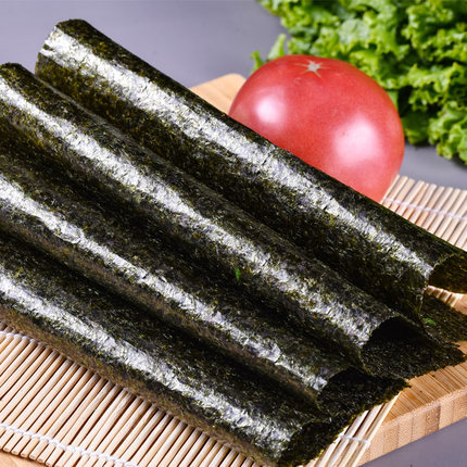 b级10张海苔大片寿司饭团海苔专用 即食材料食材海苔脆片批发包邮