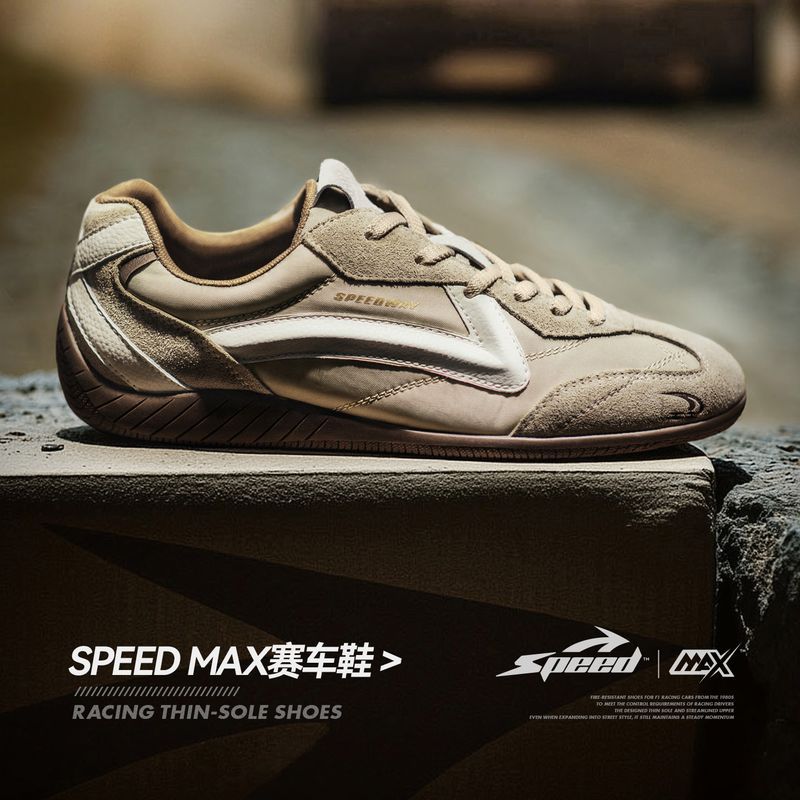 马登极速赛车鞋男女款2025夏季新款复古透气德训鞋薄底运动休闲鞋