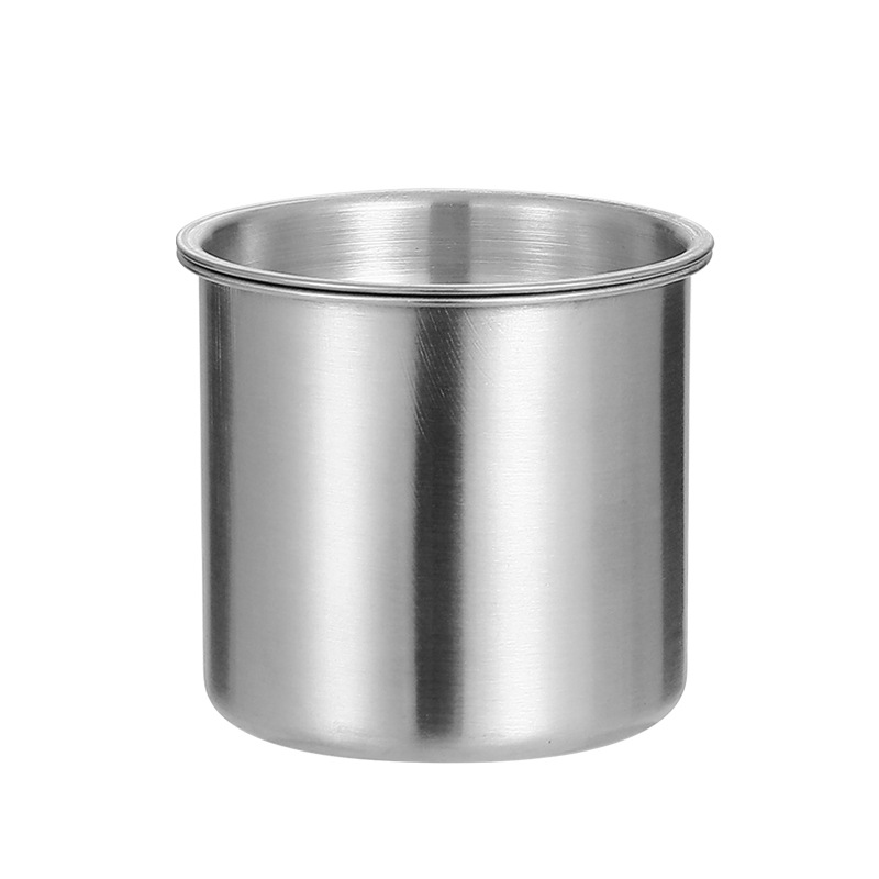 Stainless Steel Ash Tray Anti-Smoke Gray Anti-Fall Bar Internet Coffee Ashtray Household Restaurant Personality Creative