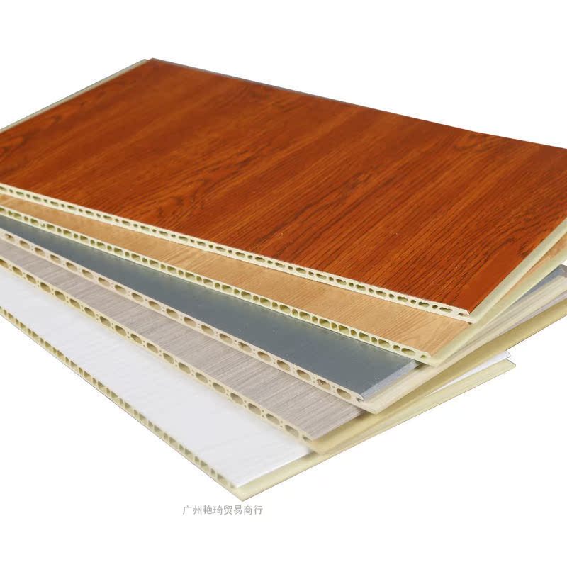 集成板集成墙板自装饰板装快墙面材料扣板竹木纤维护墙板pvc板