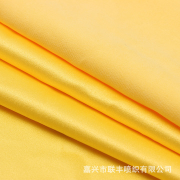 grs再生锦涤缎纹桃皮绒雪花绒色丁 磨毛沙滩裤风衣夹克宠物用品布