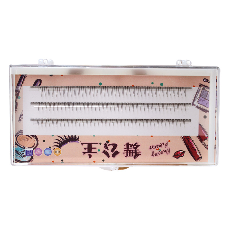 Dingsen False Eyelashes Factory V-Type Air Lower Eyelashes Realistic Plain Micro Curling Self-Grafting Segmented Eyelashes