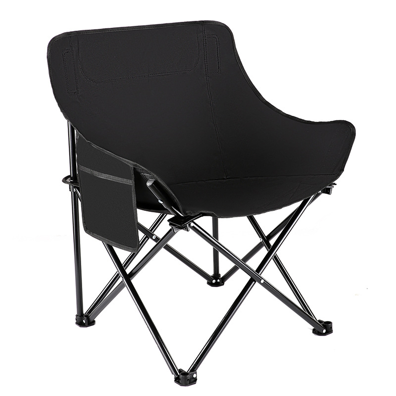 Outdoor Folding Chair Portable Folding Moon Chair Recliner Camping Chair Equipment Small Stool Maza Folding Stool Fishing