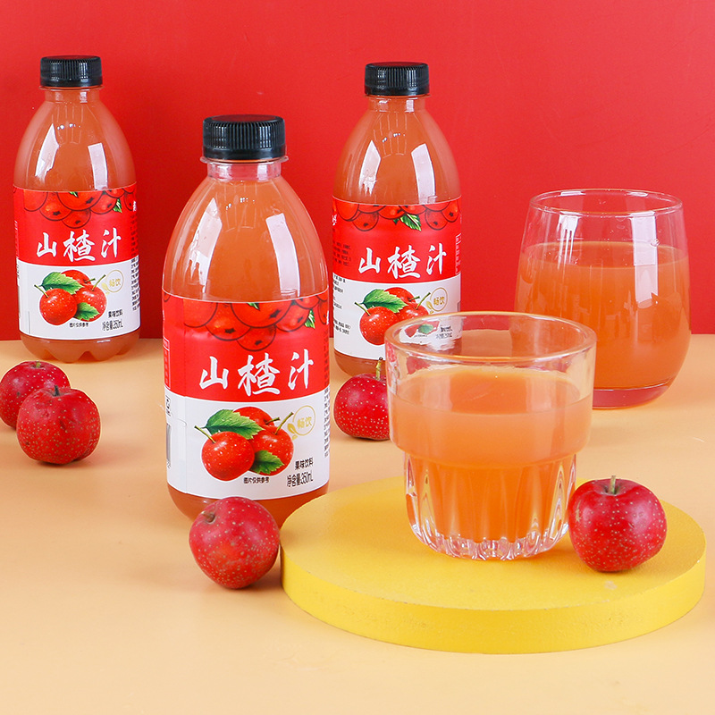 山楂汁果汁饮料一整箱350ml*6小瓶装网红果味饮品便宜特价-阿里巴巴