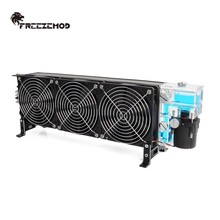 FREEZEMOD工业仪器泵箱一体水冷双层散热模组250ml容量SLMZ-E-C