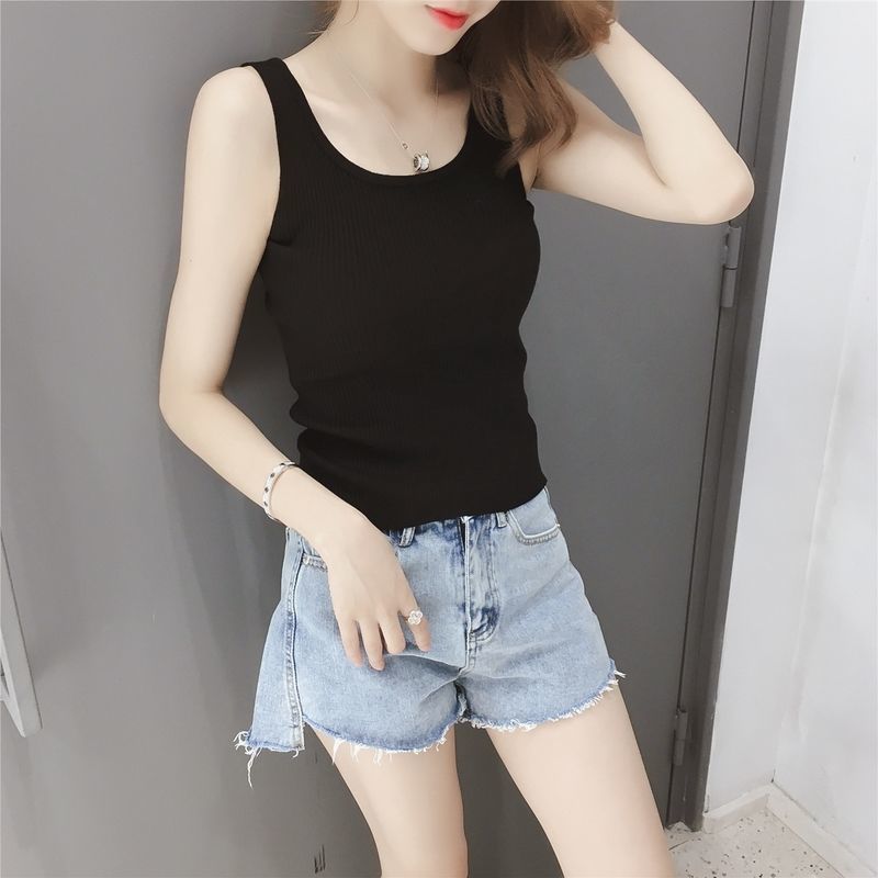 Suspender Dress Summer Women's Online Red French Style Black and White Striped Dress Skinny Knit Temperament Mid-Length Underwear Skirt