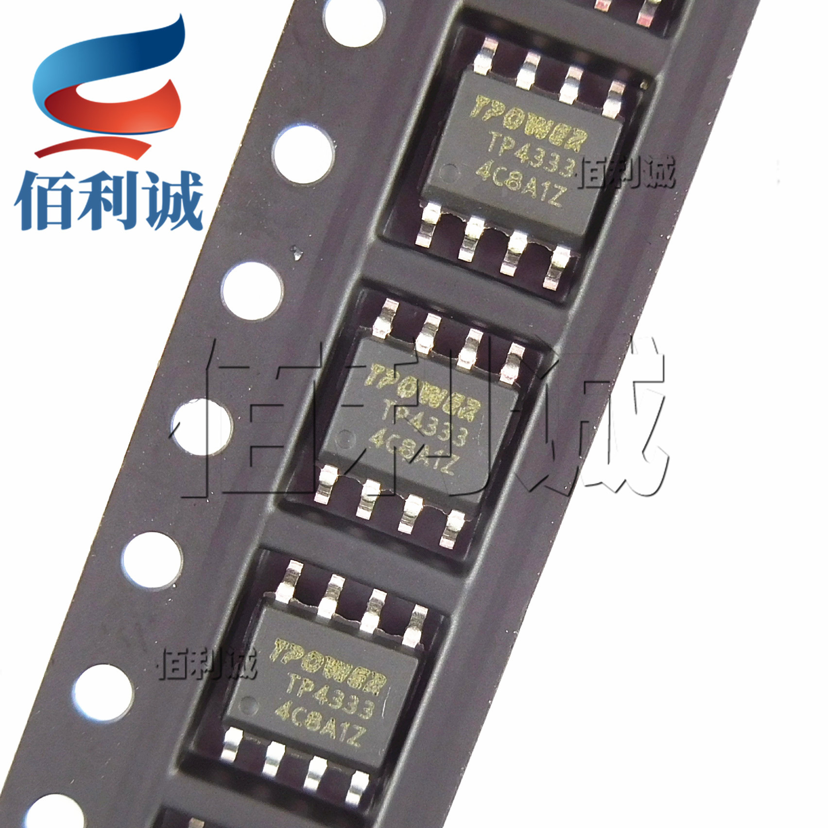 tp4333 sop-8贴片 移动电源升压ic芯片 tpower/天源 tp4333