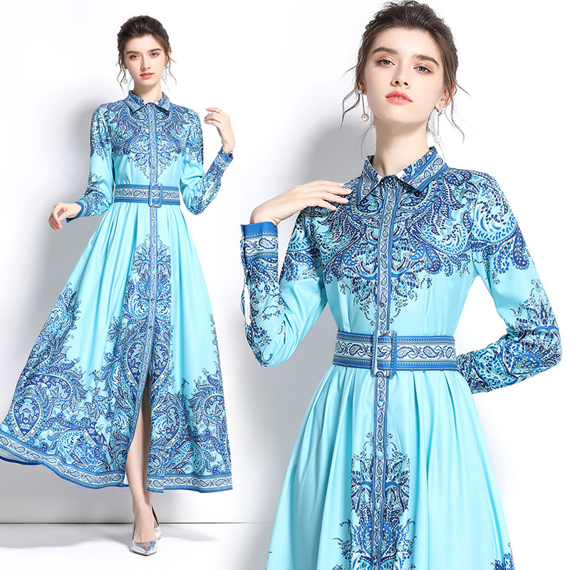 0成交0件法式少女欧式复古长袖衬衫宫廷蕾丝古典两件套连衣裙女神