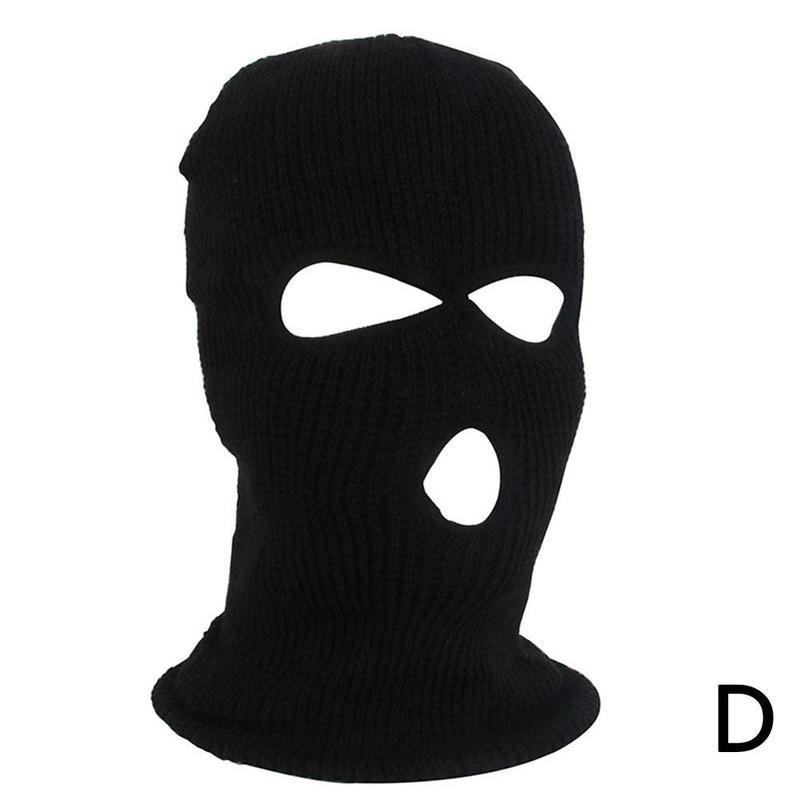 Best Seller in Europe and America Winter Knitted Hat Candy Color Woolen Cap Outdoor Windproof Cycling Pullover Mask Cap