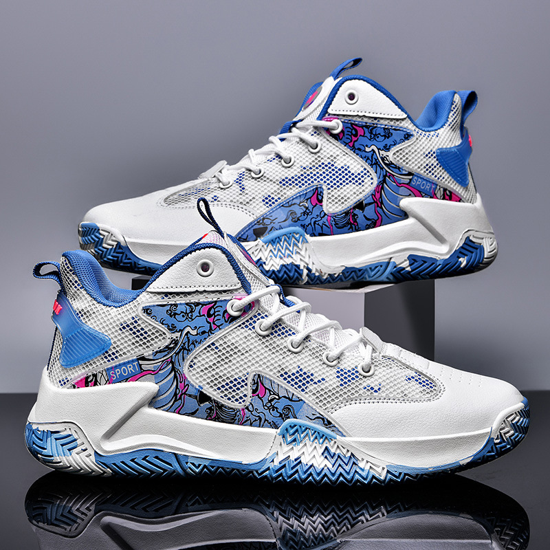 毒液詹姆斯品牌篮球鞋男科比纪念款高帮摩擦有声音球鞋水泥地超响