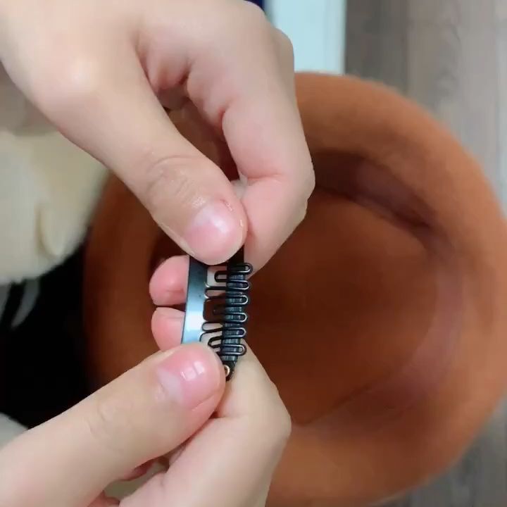 发饰隐形bb夹刘海假发卡贝雷帽礼帽夹子防风防掉发夹头饰固定