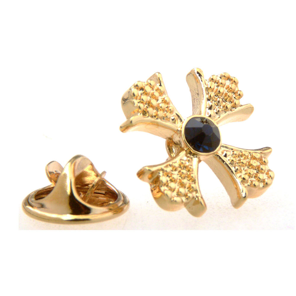 九辉现货胸针 锆石水钻新款蝴蝶扣胸针简易胸花 来图来样开模定制