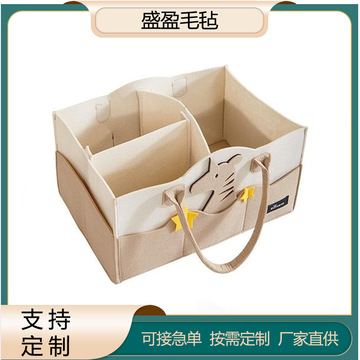 毛毡尿不湿包婴儿尿布用品整理收纳包便携手提卡通妈咪包-阿里巴巴