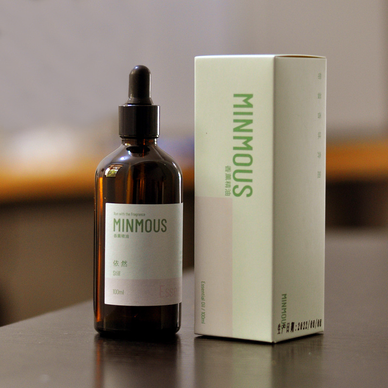 minmous 车用香薰补充液汽车香水补充液初见时光100ml大瓶装盒装