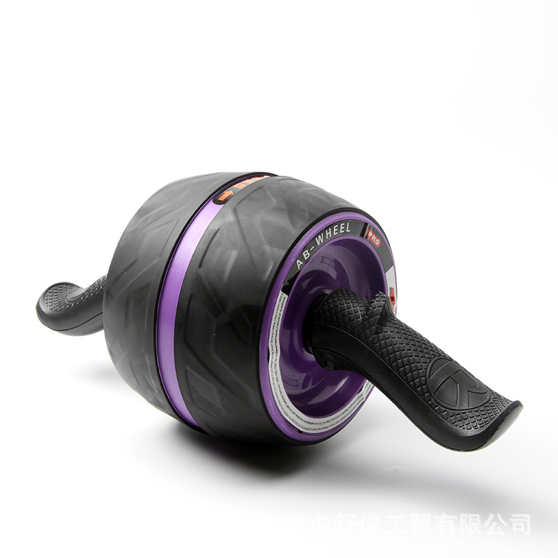 健腹轮自动回弹腹肌速成收腹卷腹健身器材家用女减肚子跨境独轮