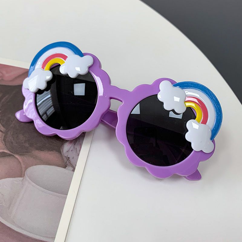 Kids Sunglasses Cute Baby Rainbow Sunglasses Fashion Dress up Cartoon Sunshade Uv Protection Glasses Manufacturer