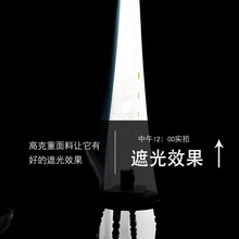 2023年新款棉麻风窗帘北欧简约现代客厅卧室轻奢全遮光布隔热防常