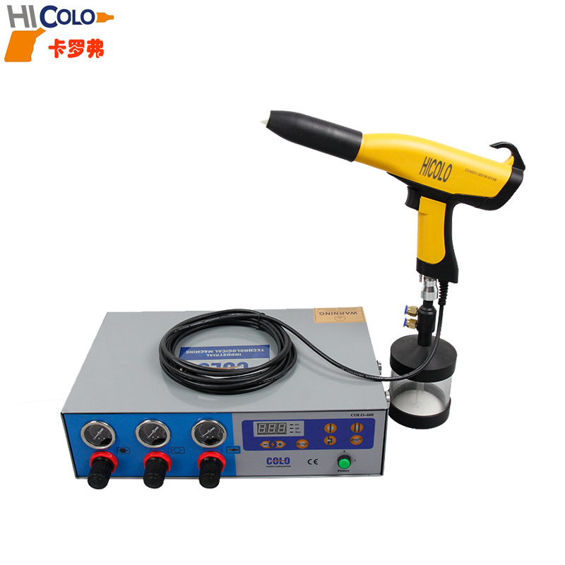 实验型静电粉末喷涂机 教学研发打样专用 小型台式粉末涂装设备