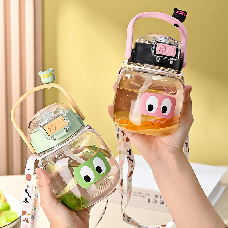 new good-looking children‘s cartoon student sports kettle sports bottle new plastic water cup portable 500ml