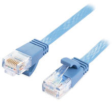 包尔星克CAT6六类扁平网线非屏蔽成品高速千兆网络连接跳线家
